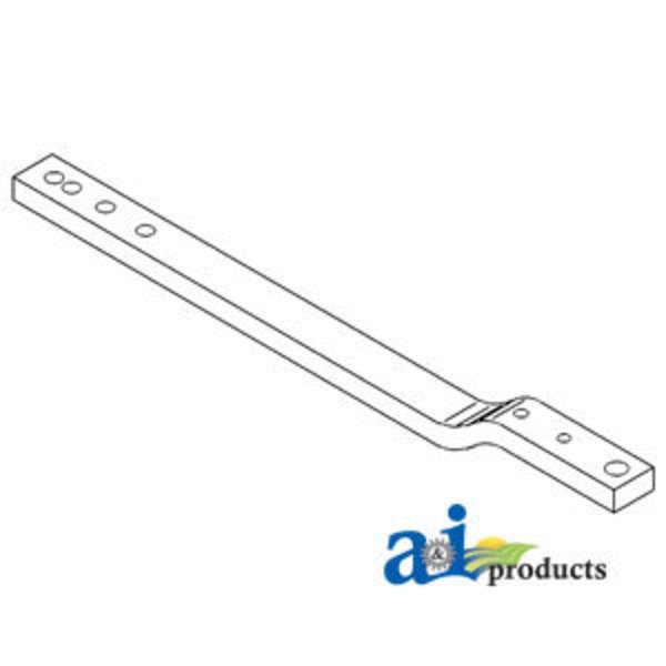 A & I Products Drawbar w/ 2.000" Offset 45.7" x3" x1.5" A-R61184